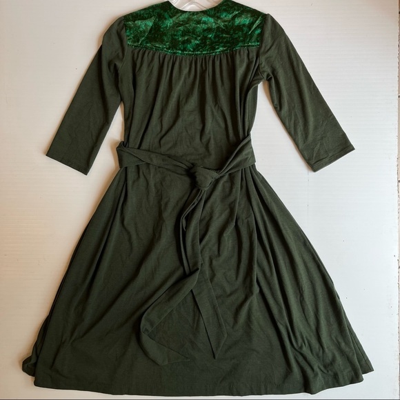 Y2K One-Of-A-Kind Zachary's Smile Dress XS Fairy Core Indie Eco Boho NYC Style - Picture 4 of 5